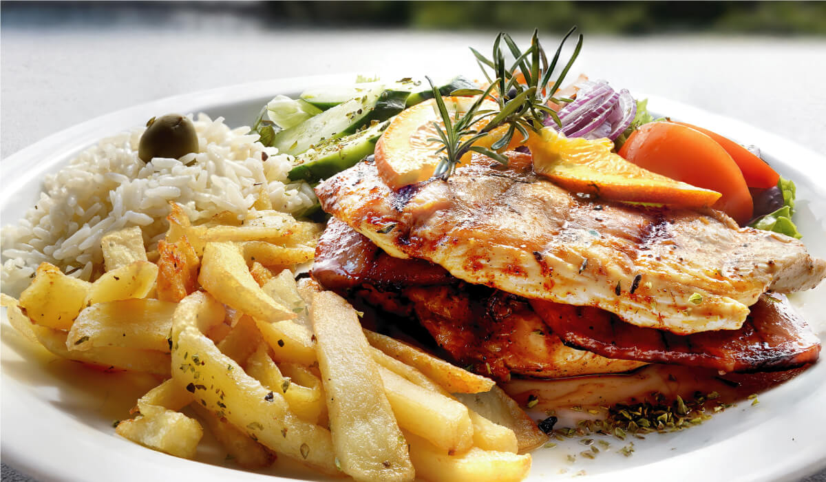 PEITO DE FRANGO COM BACON